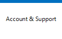 Account & Support